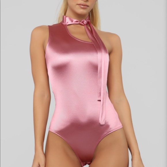 satin bodysuit